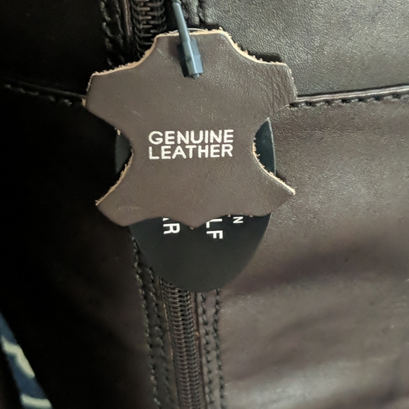 NWT leather Alfani boots - Picture 2 of 4